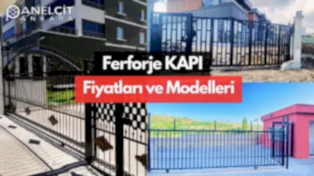 Ferforje Bahçe Kapıları Detayları